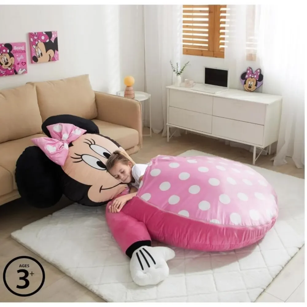 Disney Minnie Mouse Kids Floor Lounger Cushion Nap Mat NEW Damaged Box